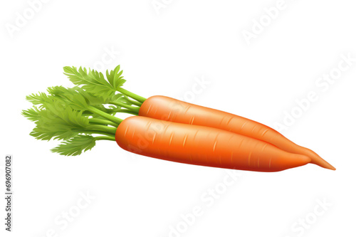 carrot isolated on transparent background