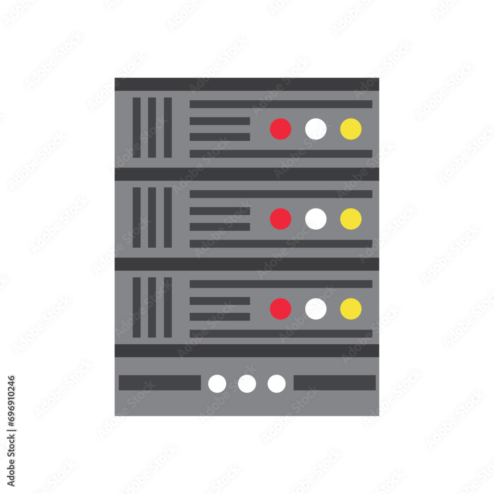 Fototapeta premium database server tower