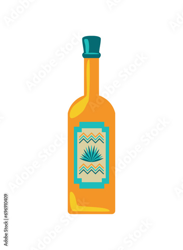 mexico mezcal drink bottle