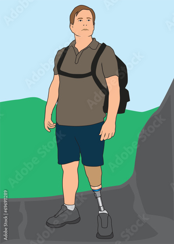 Amputee Hiker