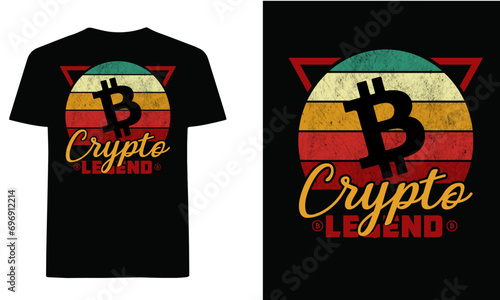crypto legend t-shirt design (ID: 696912214)