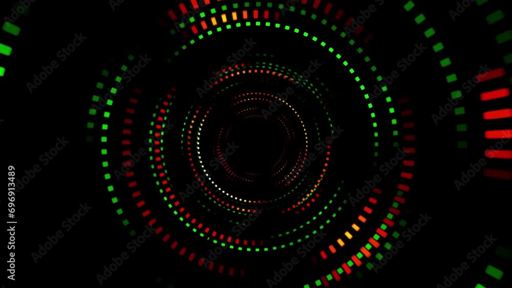 Rotating and turning motion Graphics Background with red, orange and green blocks. Camera DOF view, 3D Animation, 4k Rotating and turning motion Graphics Background with red, orange and green blocks. Camera DOF view, 3D Animation, 4k
