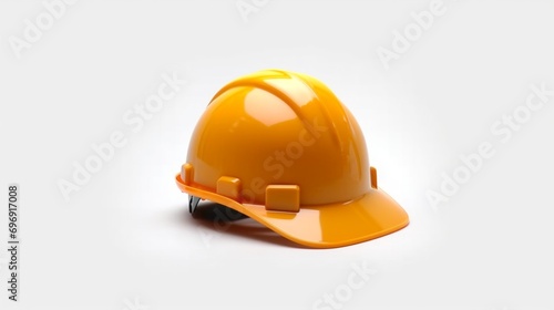 construction helmet realistic isolated Ai Generative