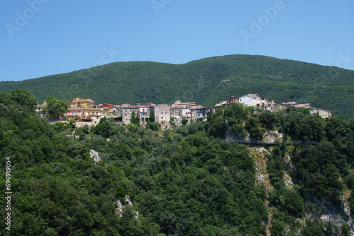 Mountain landscape of Matese, Campania, Italy photo