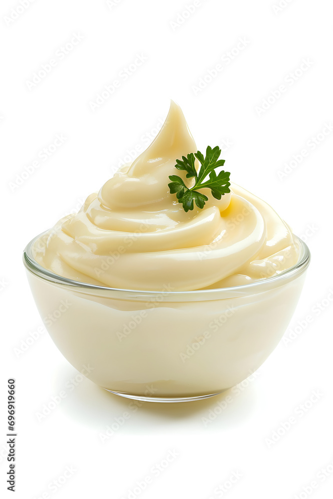 mayonnaise in a bowl mayonnaise in a bowl