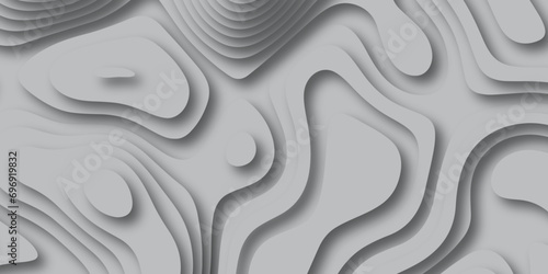 Topographic map. Geographic mountain relief. Abstract lines background paper texture Imitation of a geographical map shades .Topographic contour lines vector map seamless pattern vector illustration.