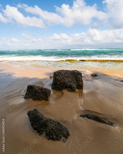 beach and rocks