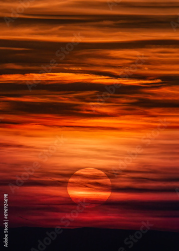 Sunset at the solstice