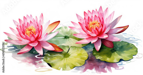 Bloom flower background pink lotus floral plant water lily blossom nature summer green