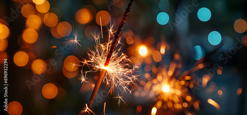 New Year's Eve Sparkler: Igniting the Festive Countdown