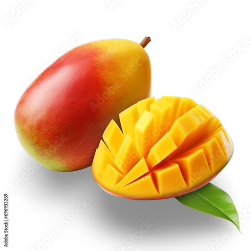 mango isolated on Transparent background photo