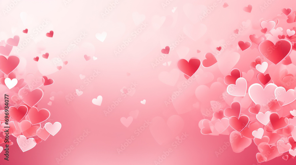 valentine day pink blank background with hearts valentine day pink blank background with hearts