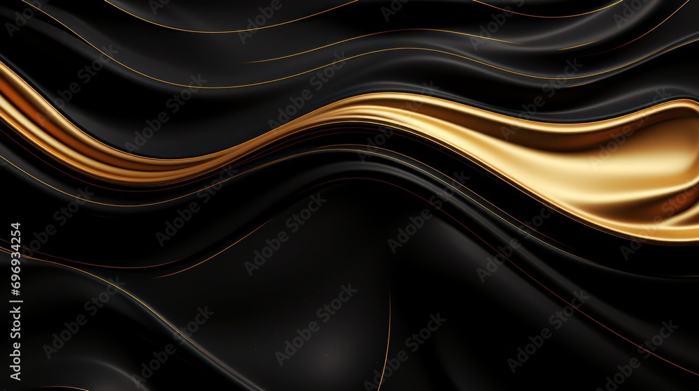 abstract black metallic gold 3d background abstract black metallic gold 3d background