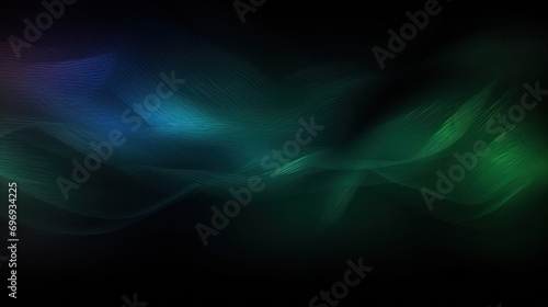 abstract blue dark aurora background