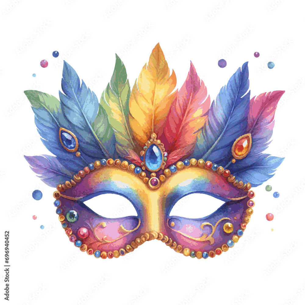 beautiful carnival mask for holiday party card decor beautiful carnival mask for holiday party card decor