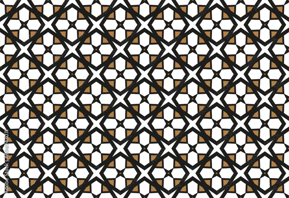 Fototapeta premium Seamless pattern geometry pattern for textile packaging covers floor fabric with textured wallpaper background.
