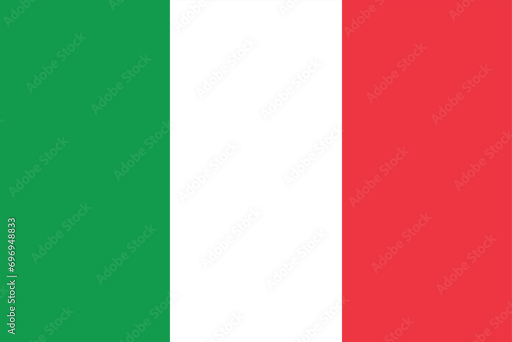 Italy flag. Italy Day. Vector illustration Italy flag. Italy Day. Vector illustration