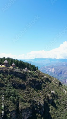 Mirador Huanca Urco, Chachapoyas, Amazonas, Perú photo