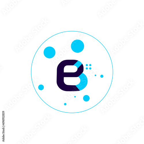 Creative B Letter Logo Template.