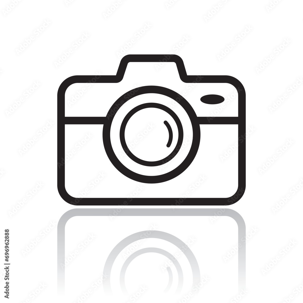 Camera line icon. Camera vector. Photo camera icon. Photography symbol. Camera symbol for your web site design, logo, app, UI design. Vector illustration. Camera line icon. Camera vector. Photo camera icon. Photography symbol. Camera symbol for your web site design, logo, app, UI design. Vector illustration.