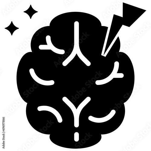 headaches glyph style icons