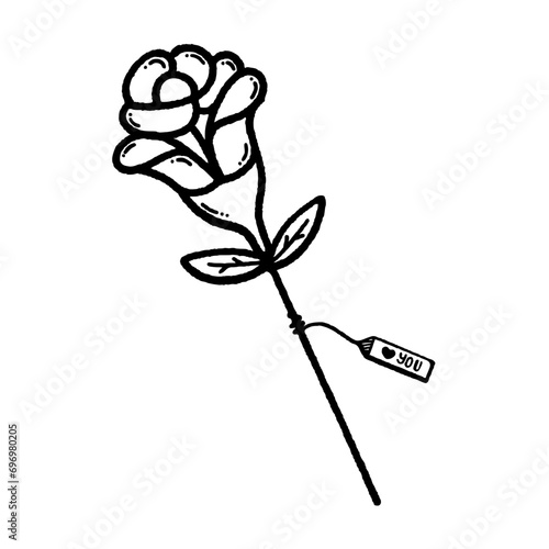 svg 14FEB love doodle element set