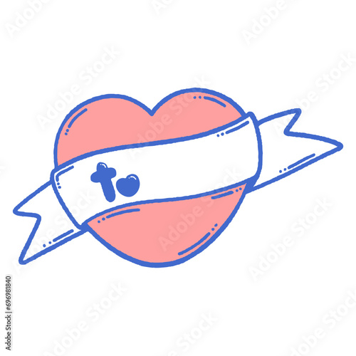 svg 14FEB love doodle element set