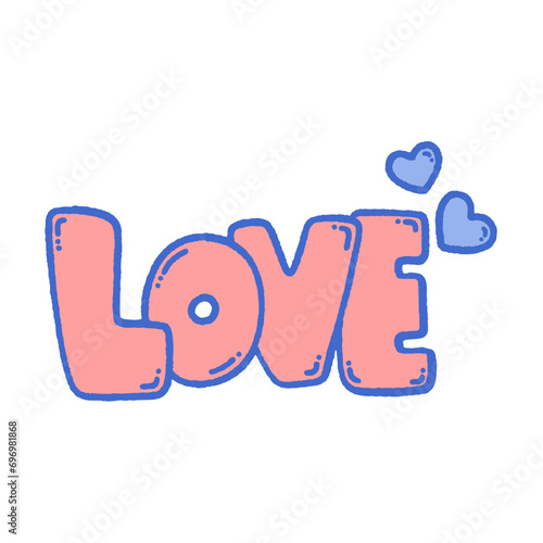 svg 14FEB love doodle element set