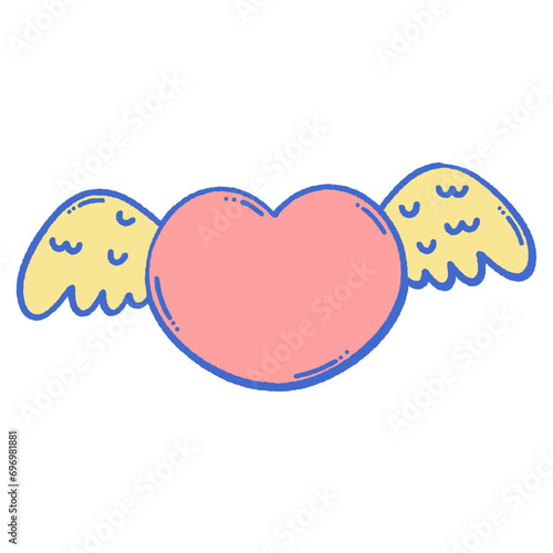 svg 14FEB love doodle element set