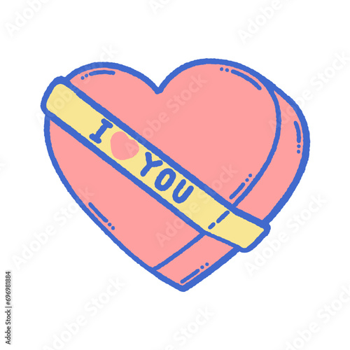 svg 14FEB love doodle element set