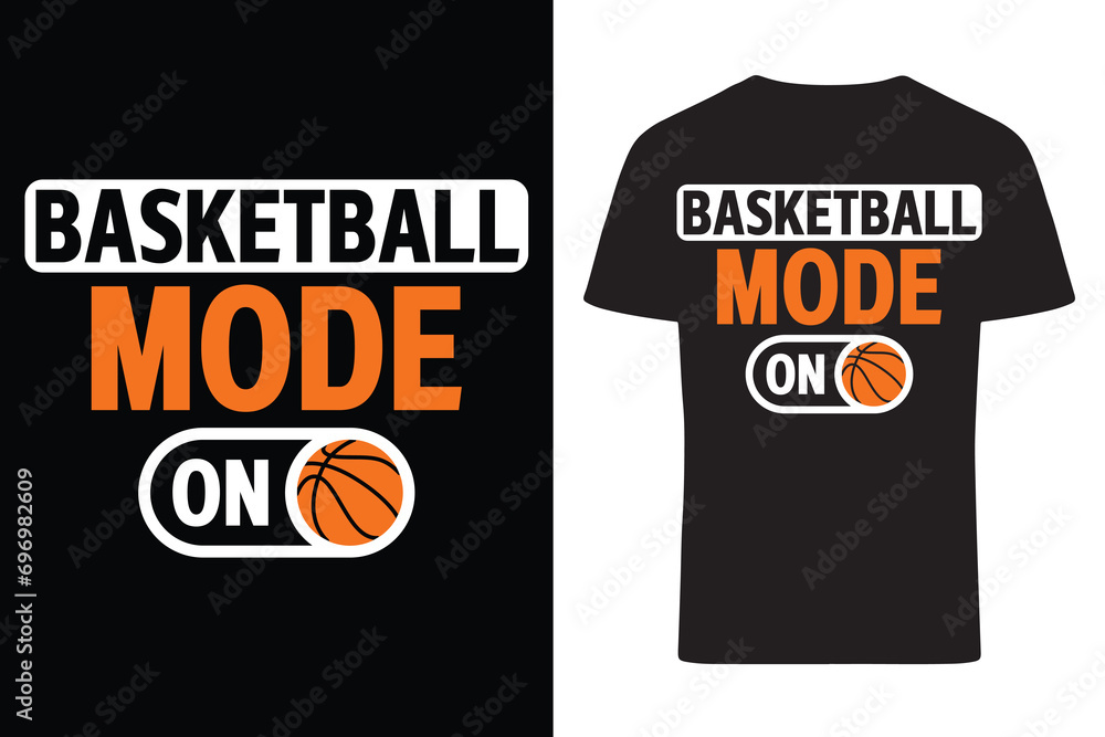 Basketball Mode On T-Shirt