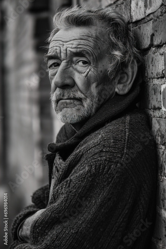 Portrait of a old man
