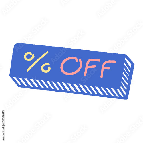 svg black friday doodle element set