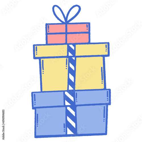 svg black friday doodle element set