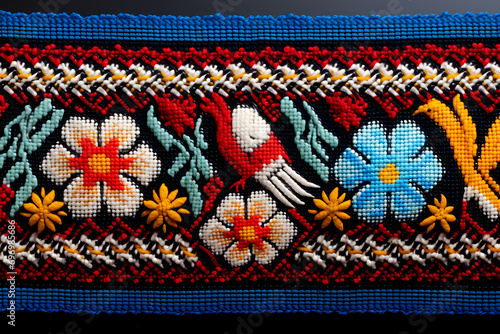 Traditional Ecuador pattern photo