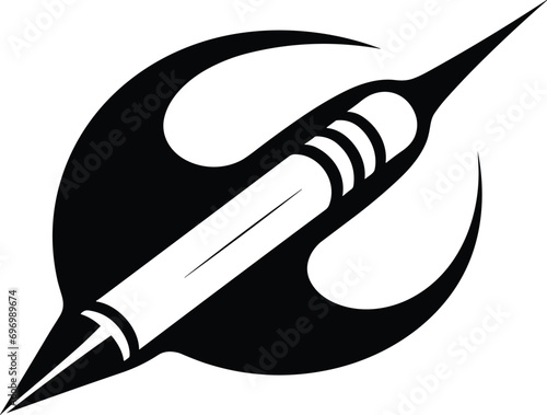 Creative Drawing Pen Vector for Graphic Design and Illustration Concepts