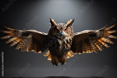 owl in flight