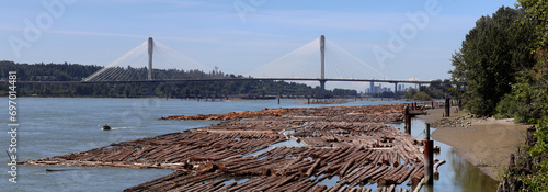 Portman Bridge in Surrey British Columbia Canada
