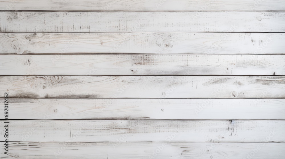 Fototapeta premium White Wood Wall Texture