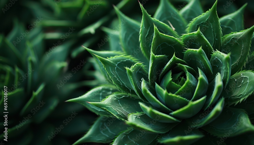 Close-Up of Lush Green Plant Close-Up of Lush Green Plant