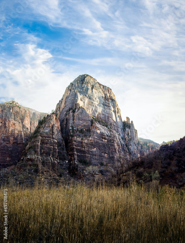 the great white throne at Zion national park