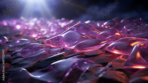 Lilac-violet abstract background for banner design, © aviavlad