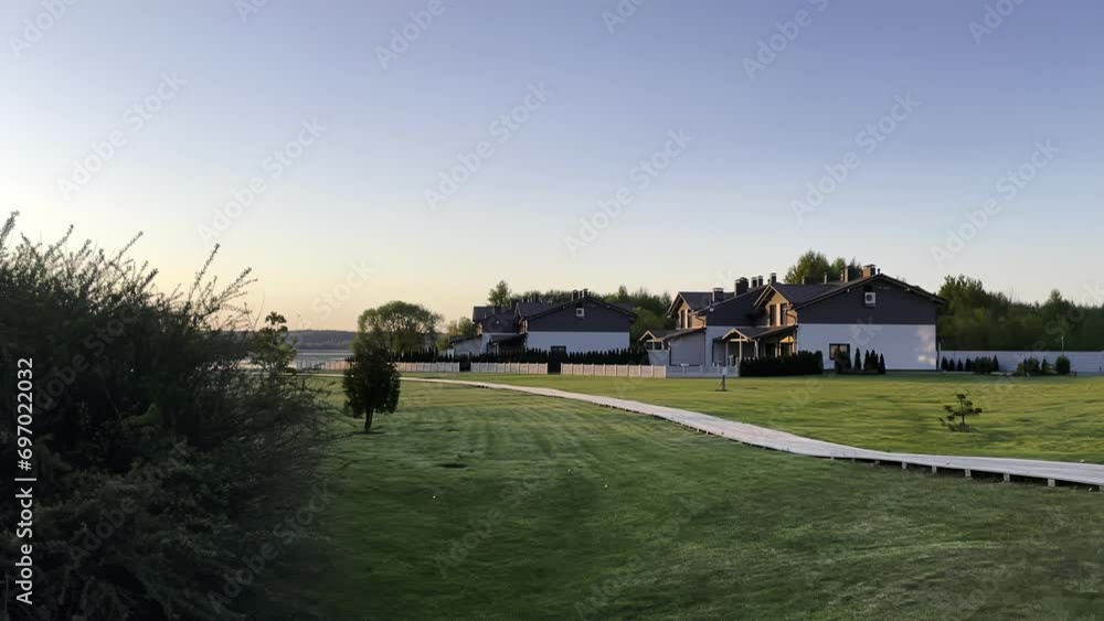 private houses beautiful house with lake view, sunset view, large plot without people private houses beautiful house with lake view, sunset view, large plot without people