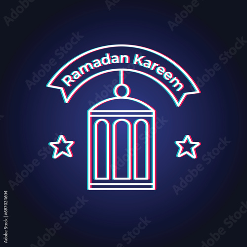Ramadan Kareem Design with Islamic Theme