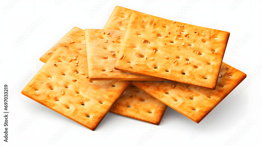 crispy crackers AI generative crispy crackers AI generative
