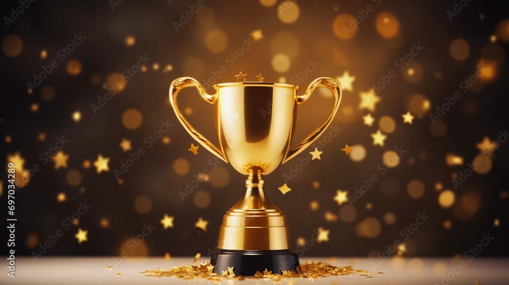 Golden trophy Golden trophy