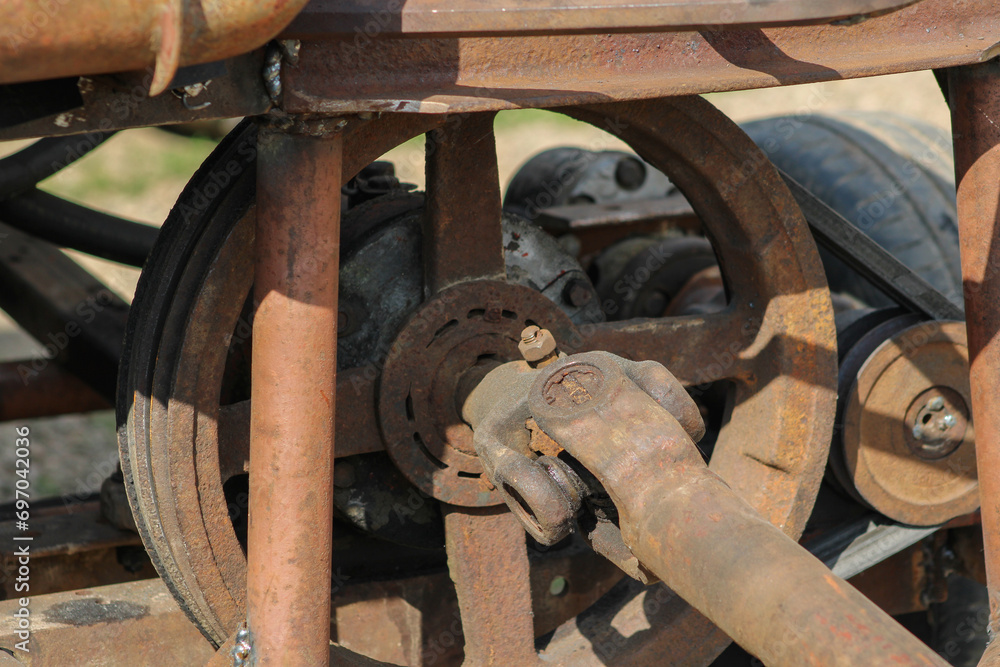 Torque transmission wheel on the circular saw Torque transmission wheel on the circular saw