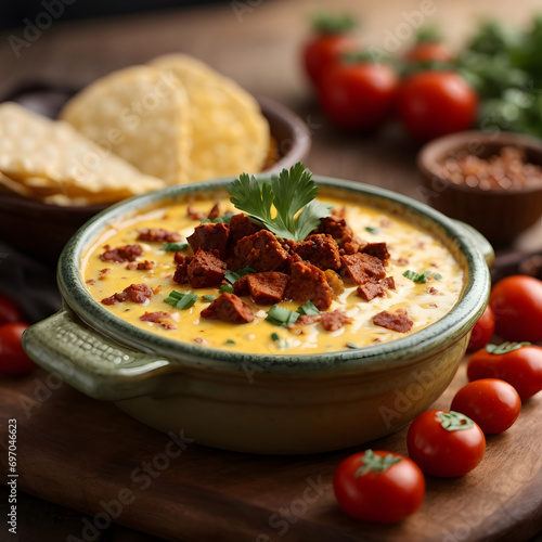 Queso Fundido with Chorizo - Irresistible Melted Cheese Delight