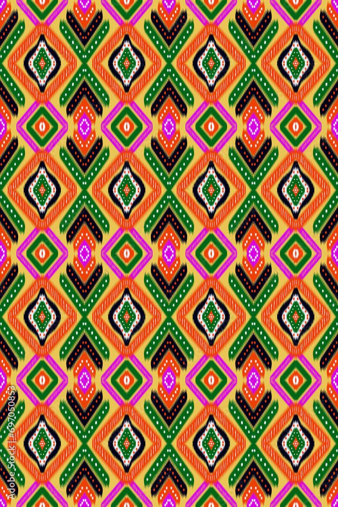 Ethnic design fabric pattern tribal ethnic background pattern ik Ethnic design fabric pattern tribal ethnic background pattern ik