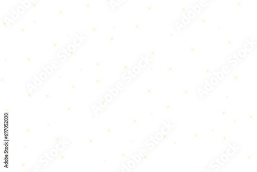 Set of small and shiny stars. Stars glow on a real transparent background. Vector illustration photo